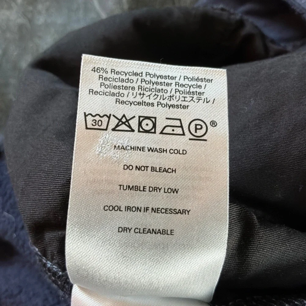 Outerknown Terry Joggers Navy Blue Organic Cotton Sweatpants Mens M Lounge Surf